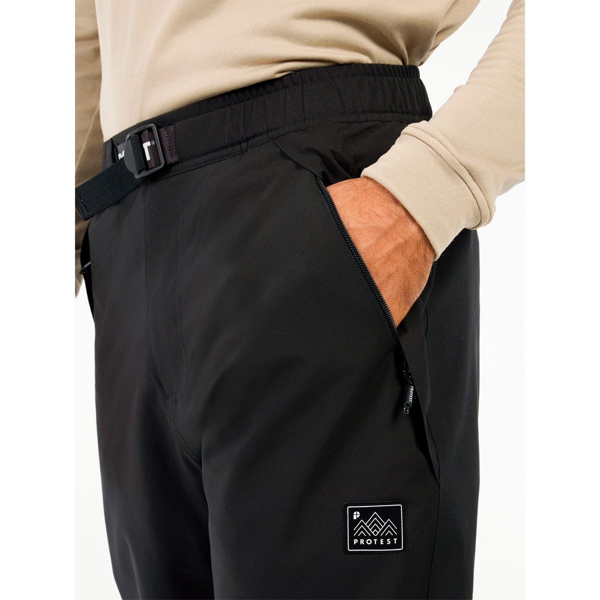 Pantalones de nieve de hombre Luton Protest - Negro Negro-5