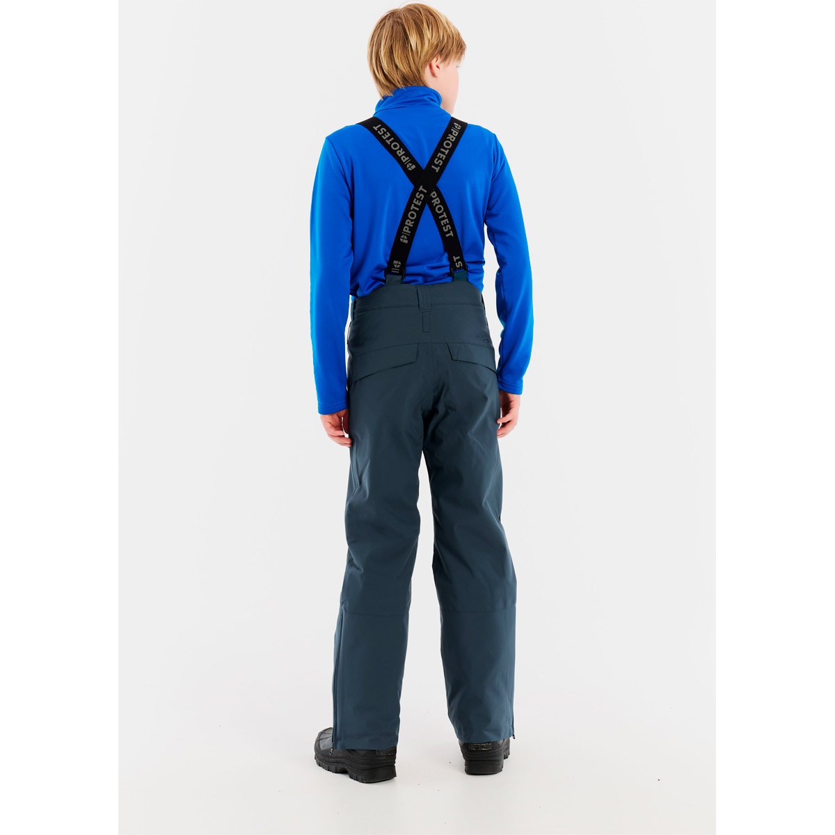 Pantalón de esquí de niño SPIKETY JR Protest - Azul marino Azul marino-4