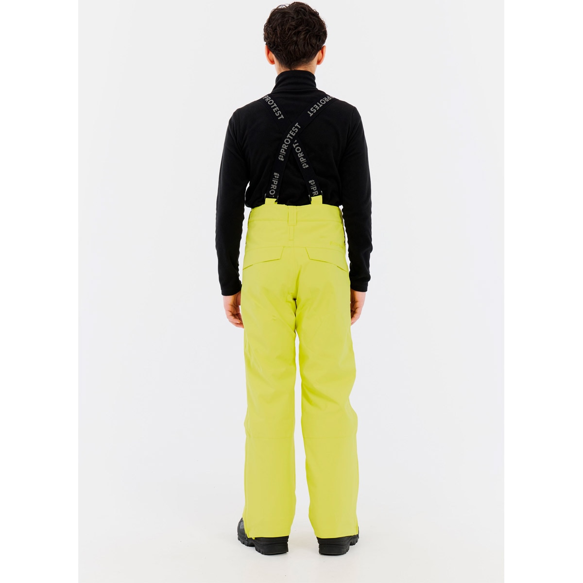 Pantalón de esquí de niño SPIKETY JR Protest - Verde neón Verde neón-4