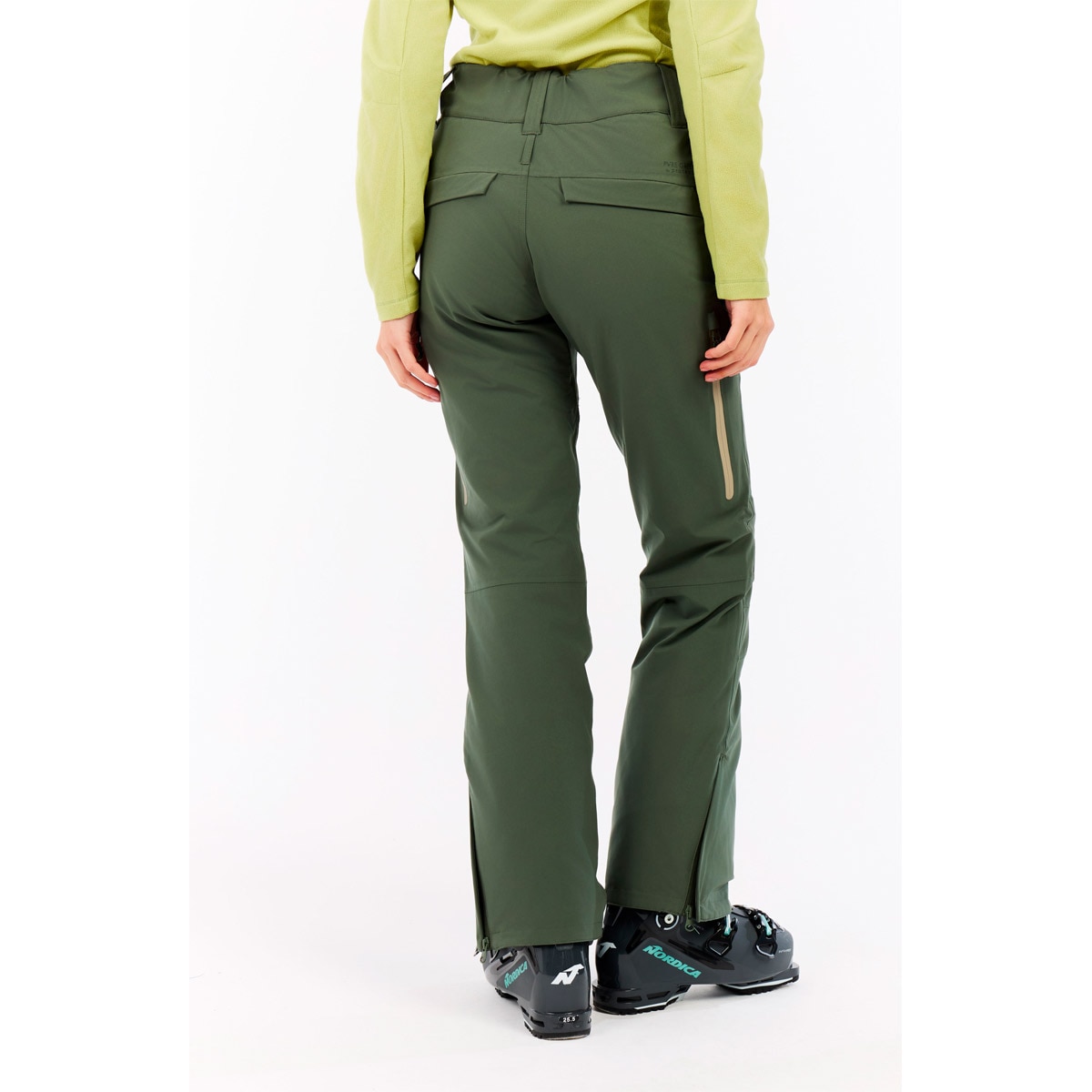 Pantalón de esquí de mujer CARMACKOS Protest - Verde oscuro Verde oscuro-4