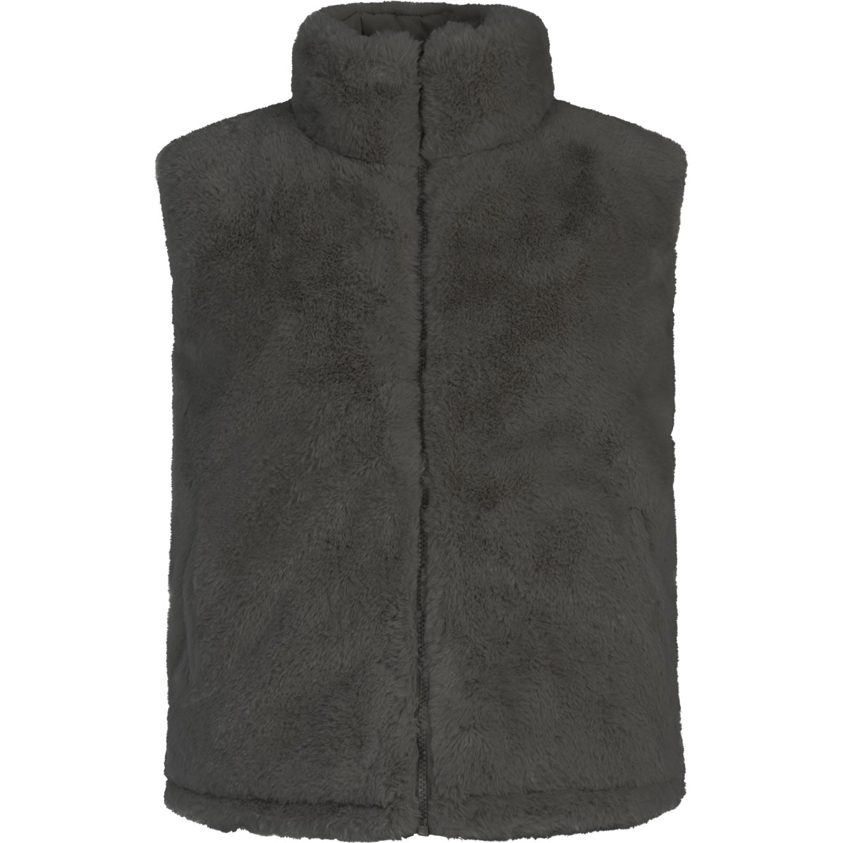 Protest Chaleco de mujer Ponzo Gris oscuro