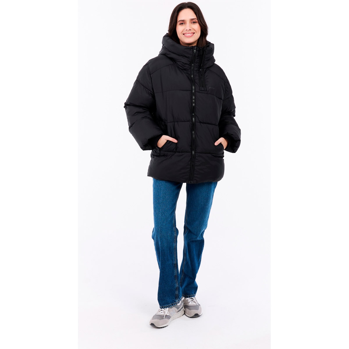 Imagen 3 de Chaqueta de nieve de mujer Selby Protest - Marrón claro Negro