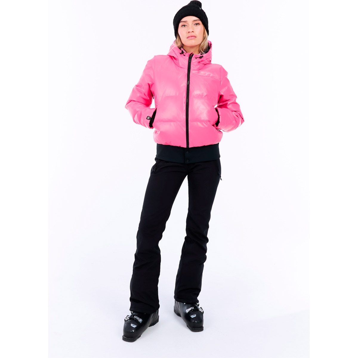 Chaqueta de nieve de mujer Effect Protest - Rosa chicle Rosa chicle-3
