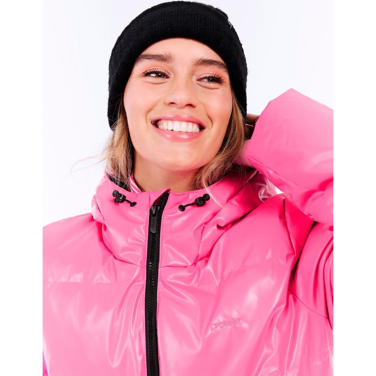 Chaqueta de nieve de mujer Effect Protest - Rosa chicle Rosa chicle-5