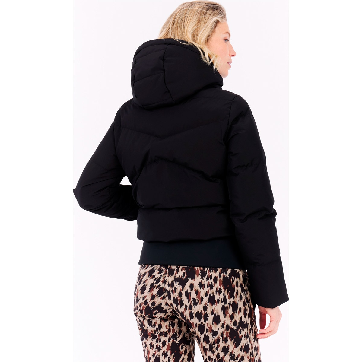 Chaqueta de esquí de mujer Preppy Zip-shift Protest - Negro Negro-2