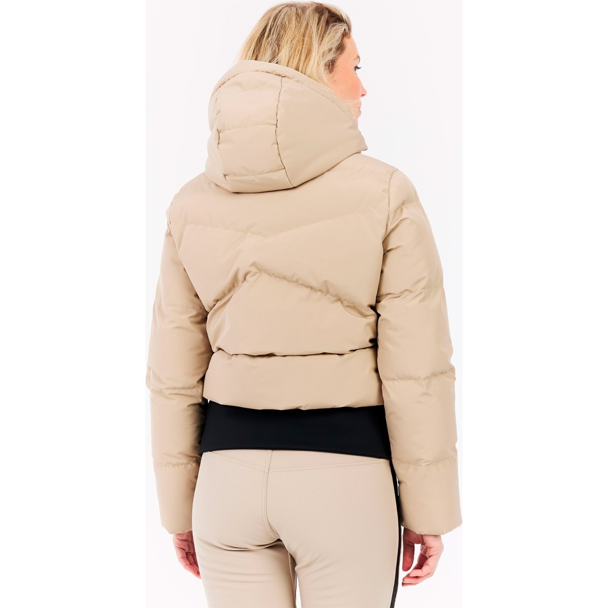 Chaqueta de esquí de mujer Preppy Zip-shift Protest - Marrón claro Marrón claro-2