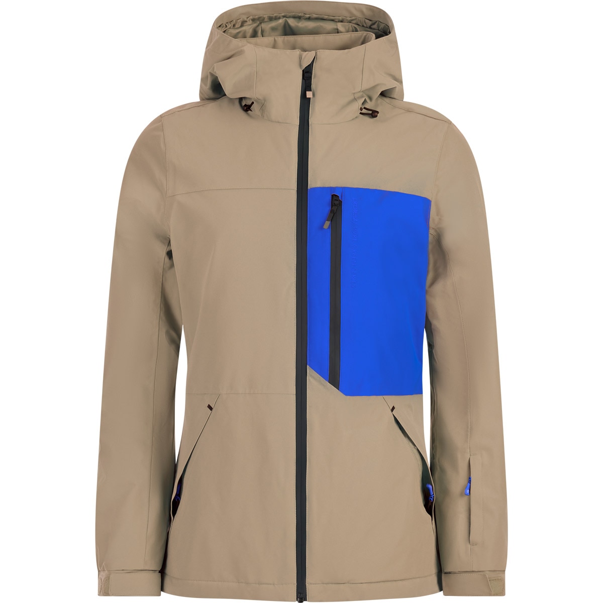 Chaqueta de nieve de mujer Salut Protest - Marrón claro Marrón claro-6