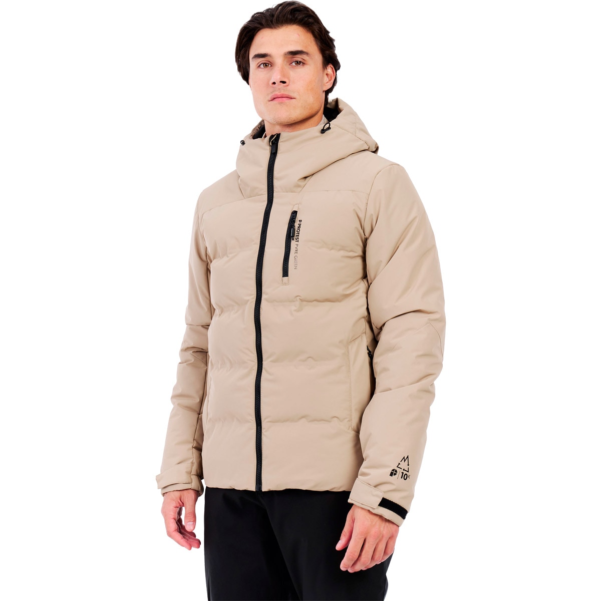 Chaqueta de esquí de hombre Superior Protest - Marrón claro Marrón claro-1