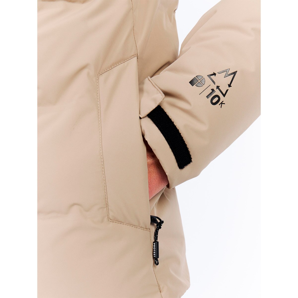 Chaqueta de esquí de hombre Superior Protest - Marrón claro Marrón claro-6