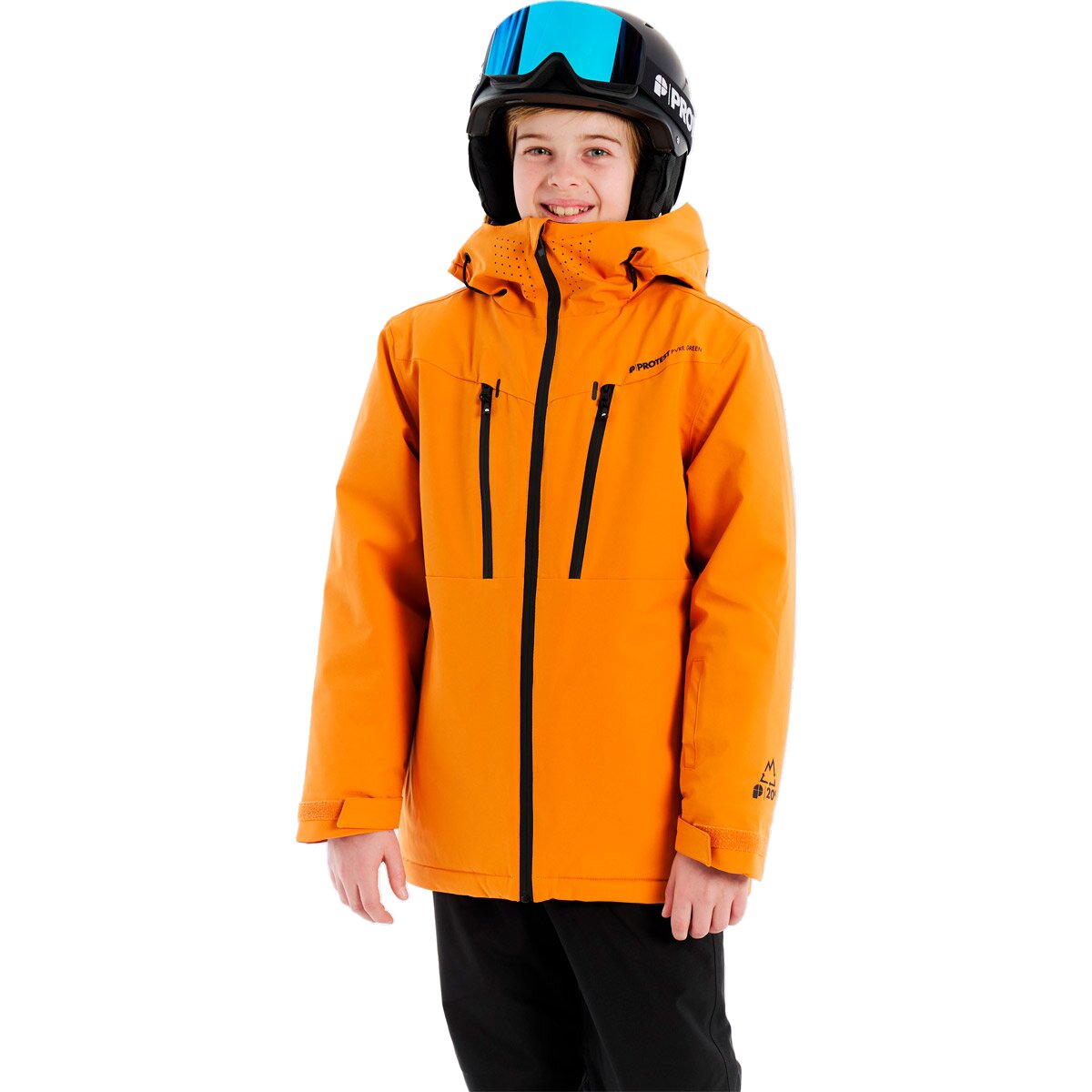 Chaqueta de esquí de niño Wixan Protest - Naranja Naranja-3