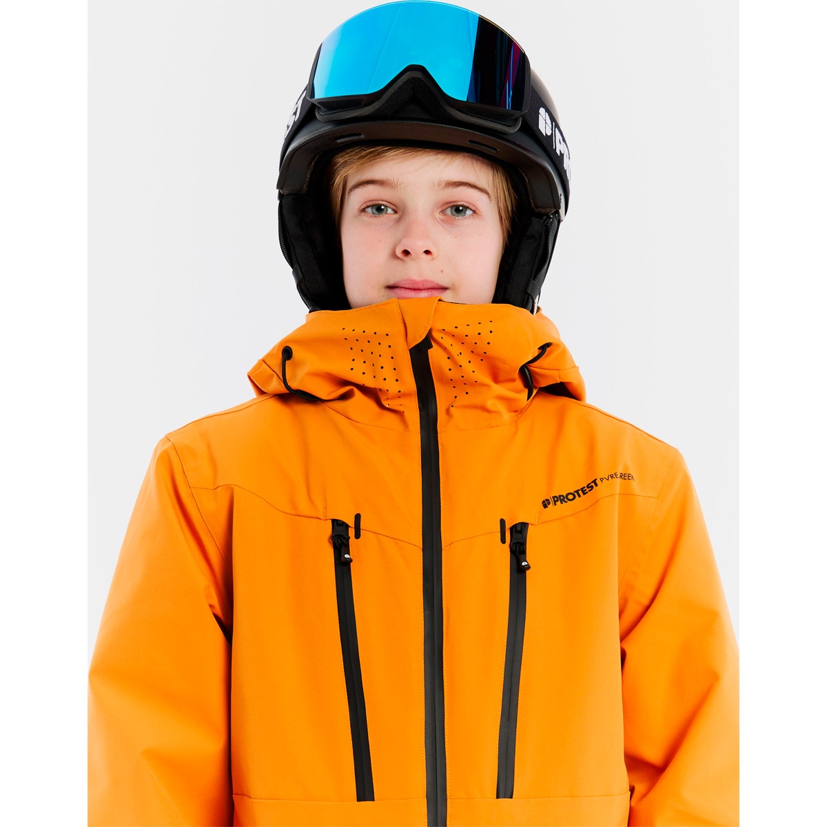 Chaqueta de esquí de niño Wixan Protest - Naranja Naranja-7