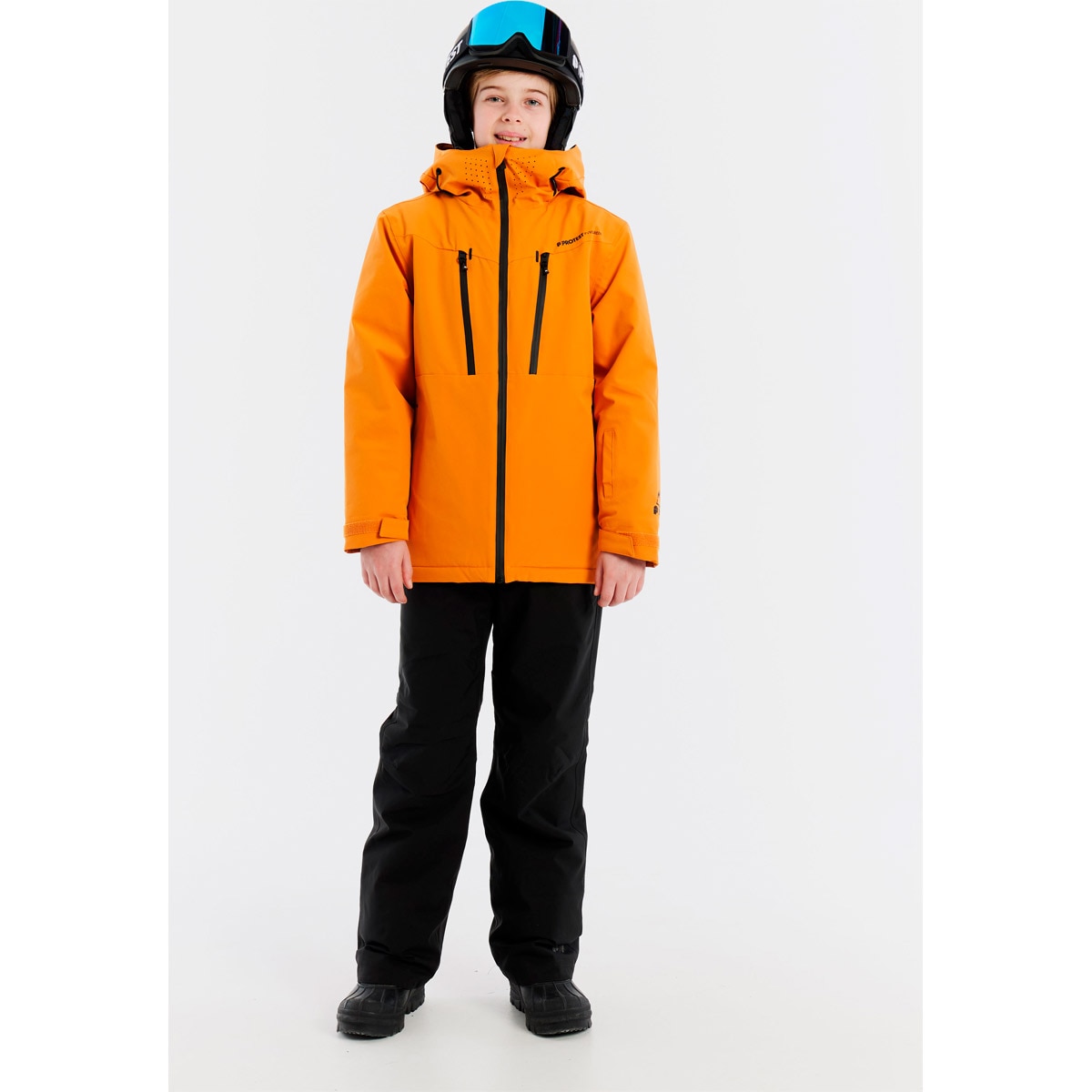 Chaqueta de nieve de niño Wixan Protest - Naranja Naranja-3