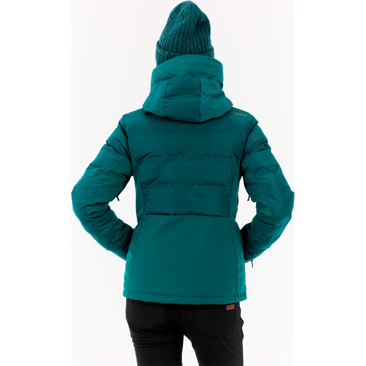 Chaqueta de nieve de mujer Mercury Protest - Azul / Verde Azul / Verde-4
