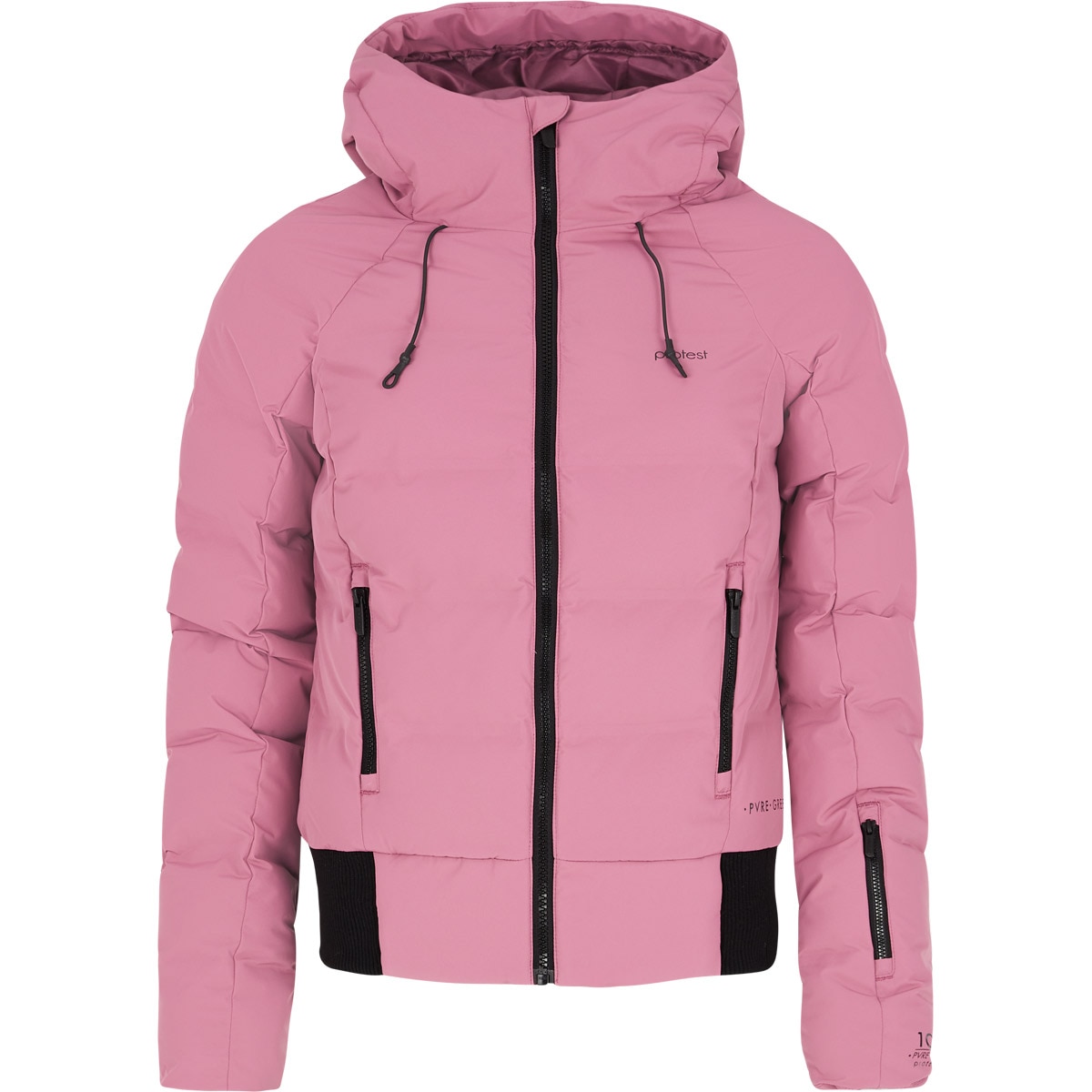 Chaqueta de nieve de mujer Alysumi Protest - Rosa Rosa-1