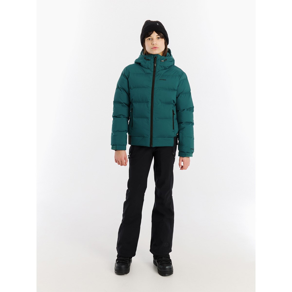 Chaqueta de nieve de niña Eliny s Protest - Verde Verde-3