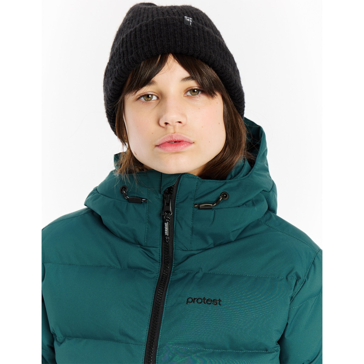 Chaqueta de nieve de niña Eliny s Protest - Verde Verde-5