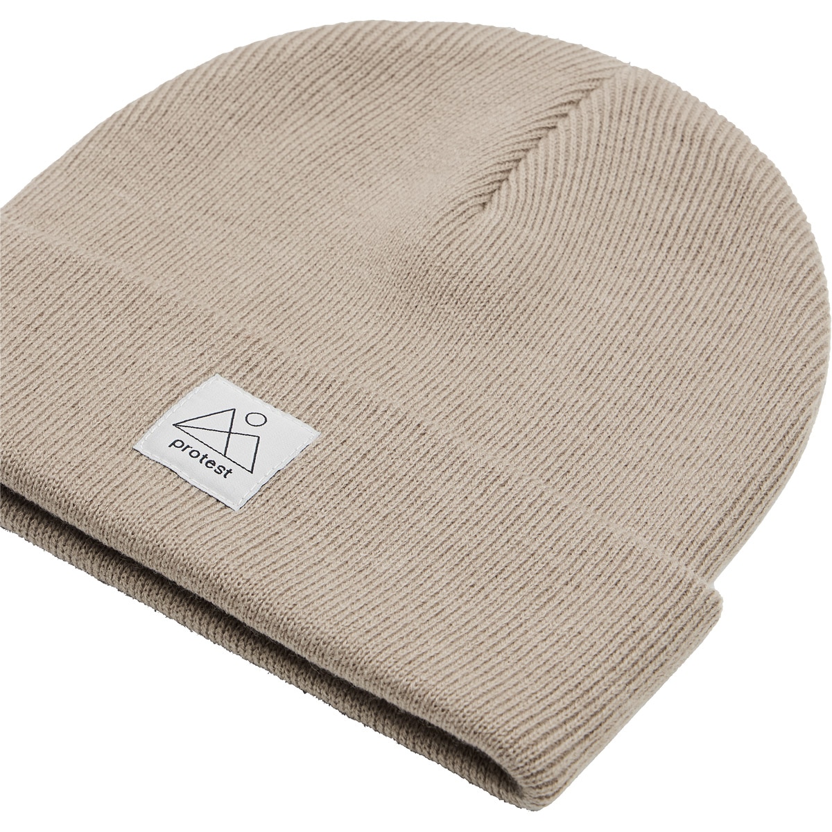 Gorro tejido de mujer Pri Protest - Marrón claro Marrón claro-4