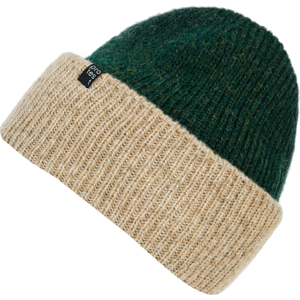 Gorro tejido de mujer Orelle Protest - Verde Verde-3
