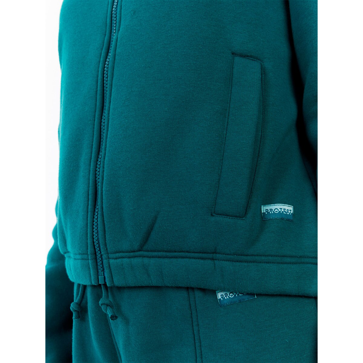 Forro polar de mujer Pakiri Protest - Azul / Verde Azul / Verde-6