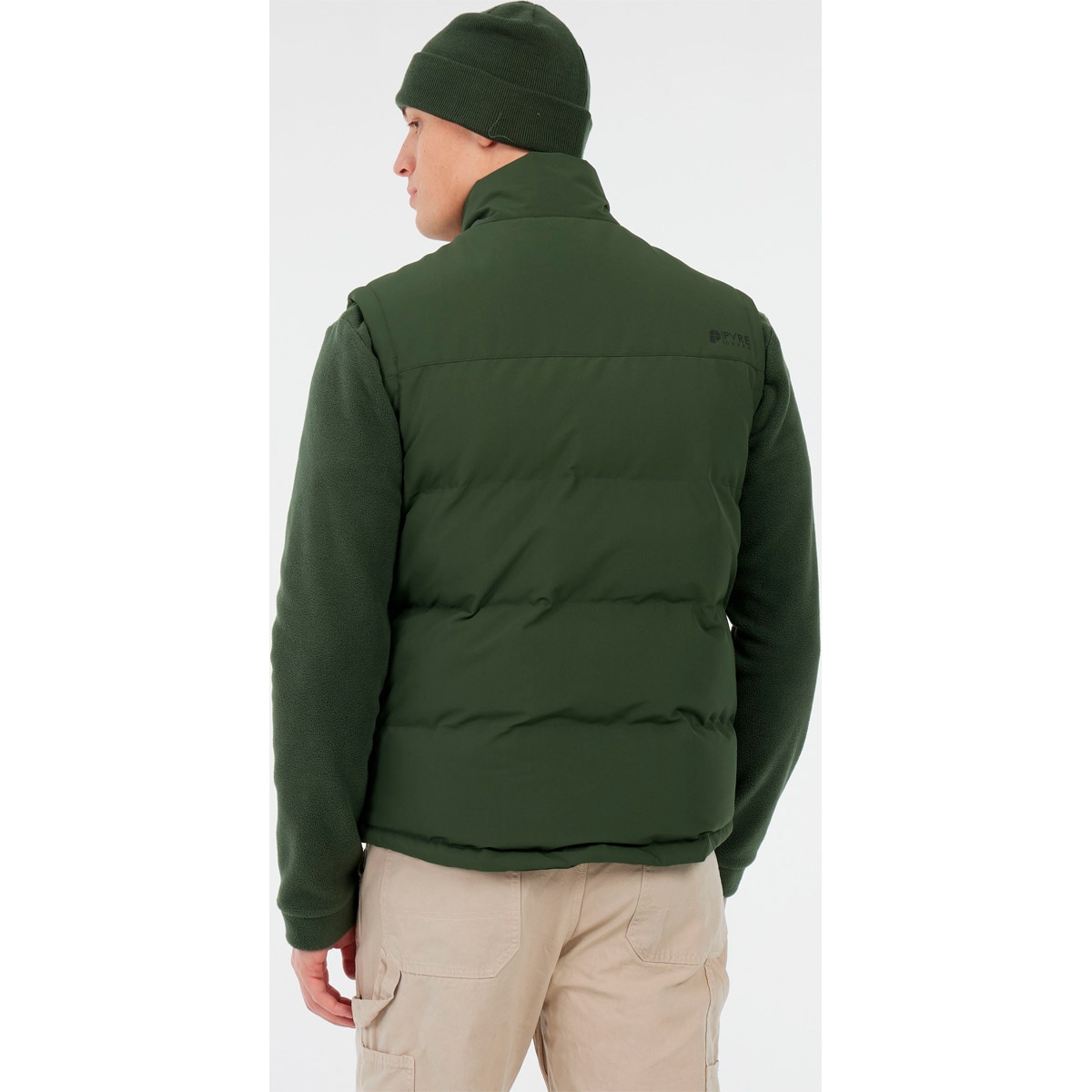 Chaleco de hombre Pilot Protest - Verde oscuro Verde oscuro-2