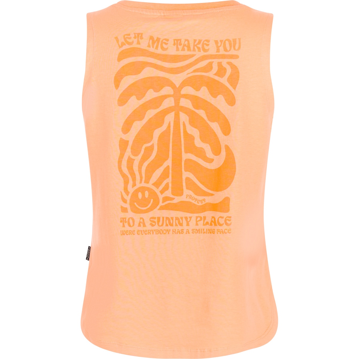 Camiseta de mujer Return Protest - Naranja claro Naranja claro-2