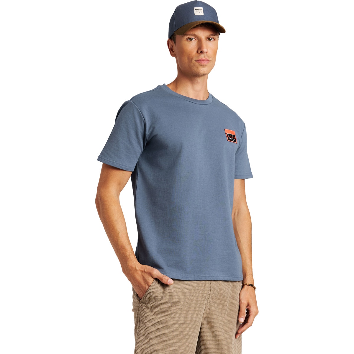Protest Camiseta de hombre M Afia Verde