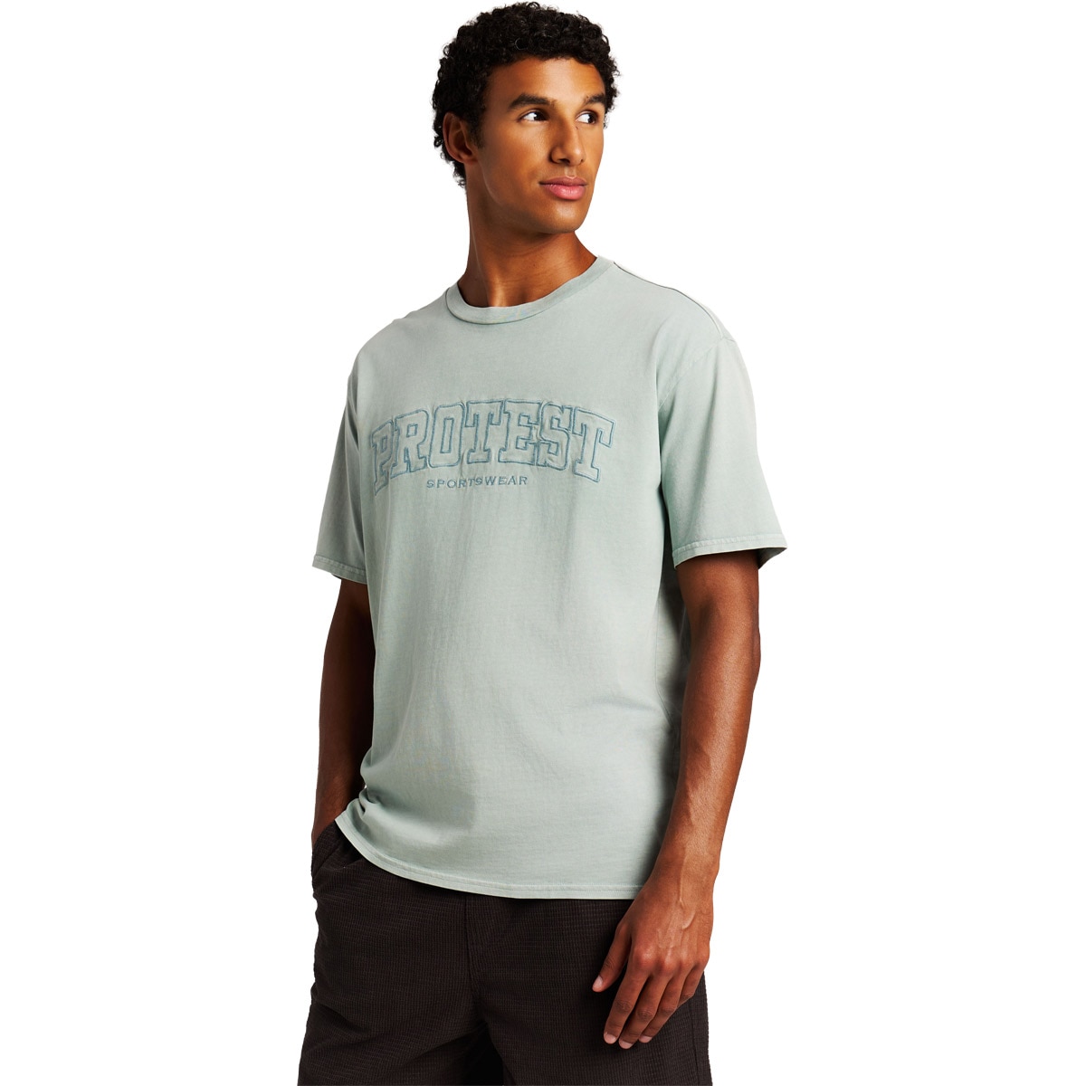 Imagen 0 de Camiseta de hombre M Doyle Protest Azul