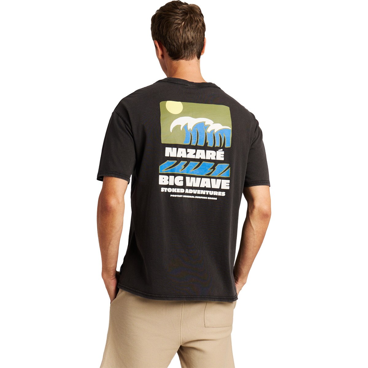 Camiseta de hombre M Malana Protest - Negro Negro-2