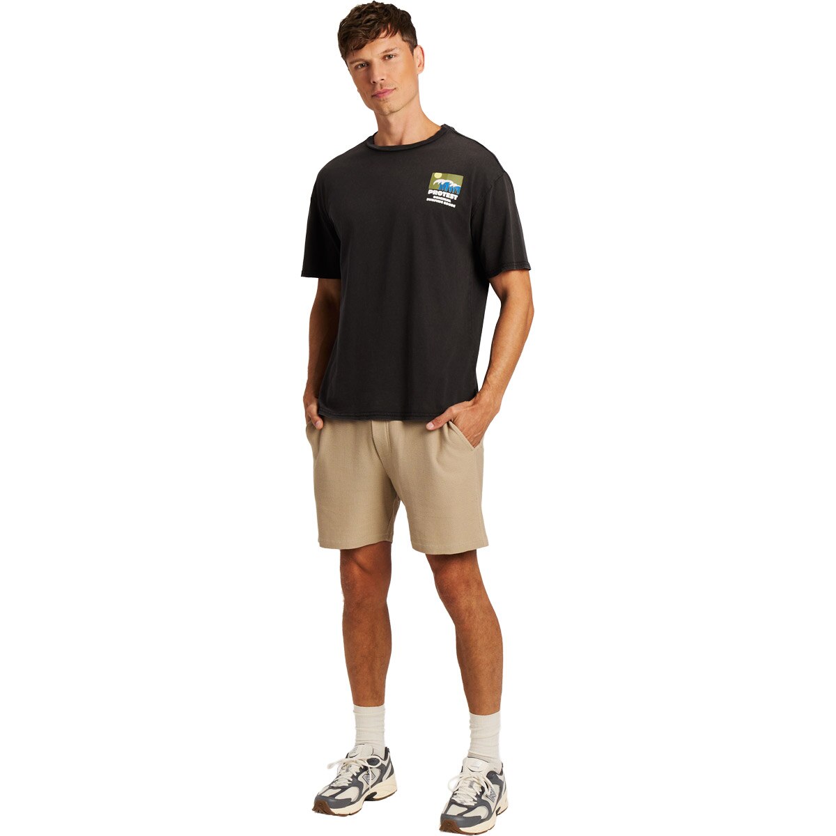 Camiseta de hombre M Malana Protest - Negro Negro-4