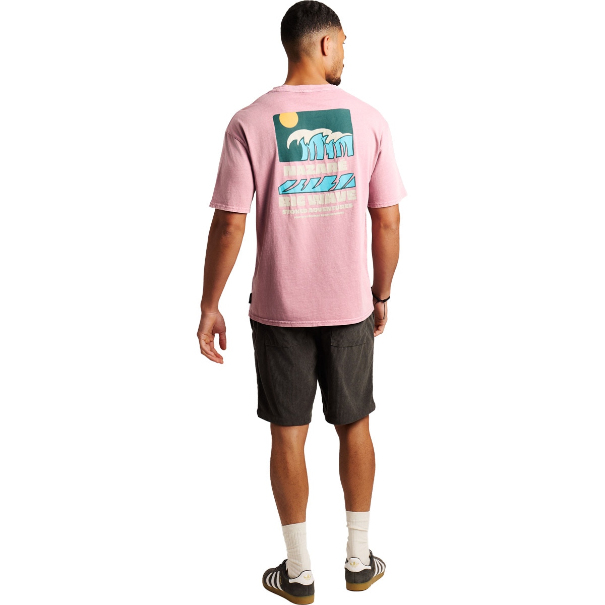 Camiseta de hombre M Malana Protest - Rosa Rosa-3