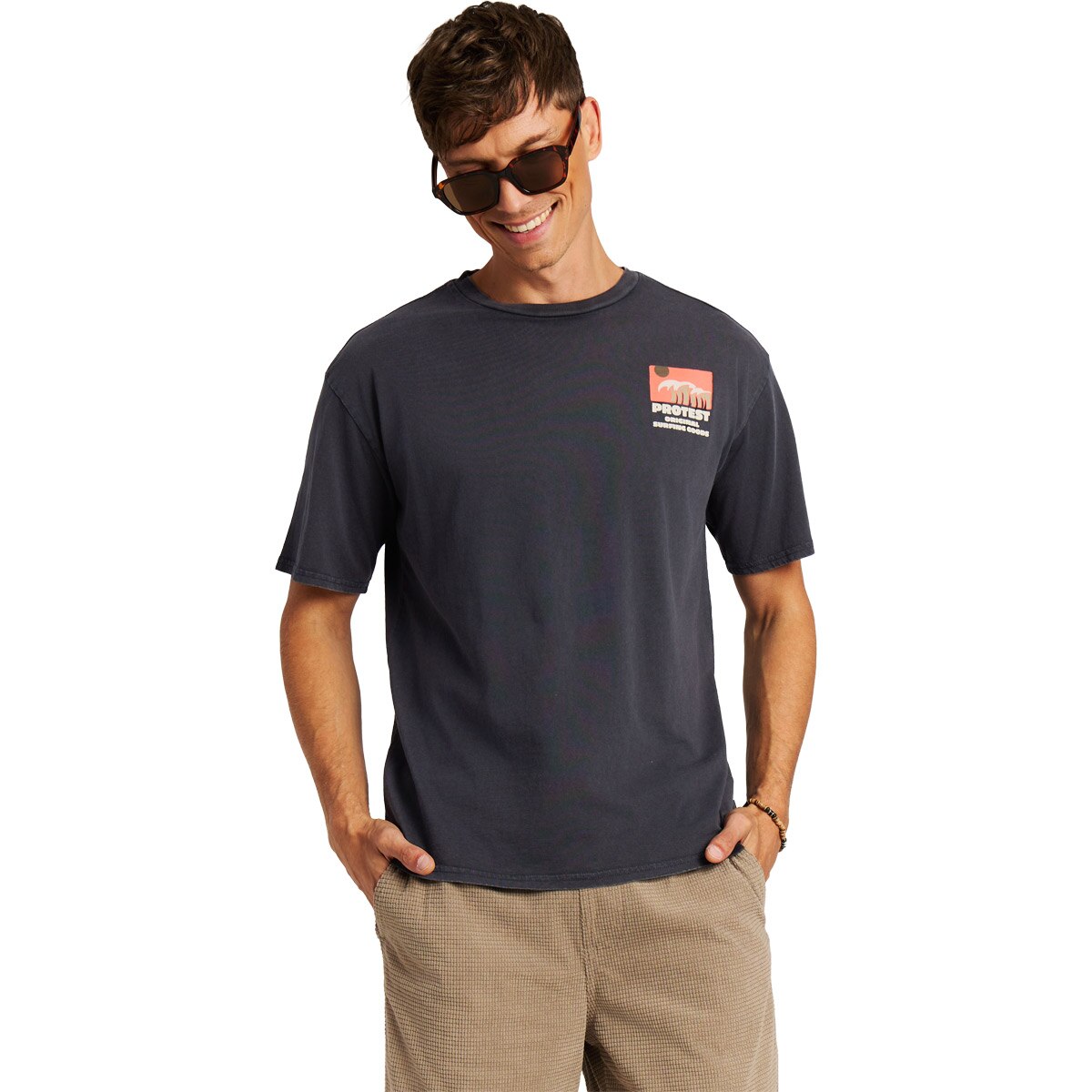 Camiseta de hombre M Malana Protest - Azul Azul-1