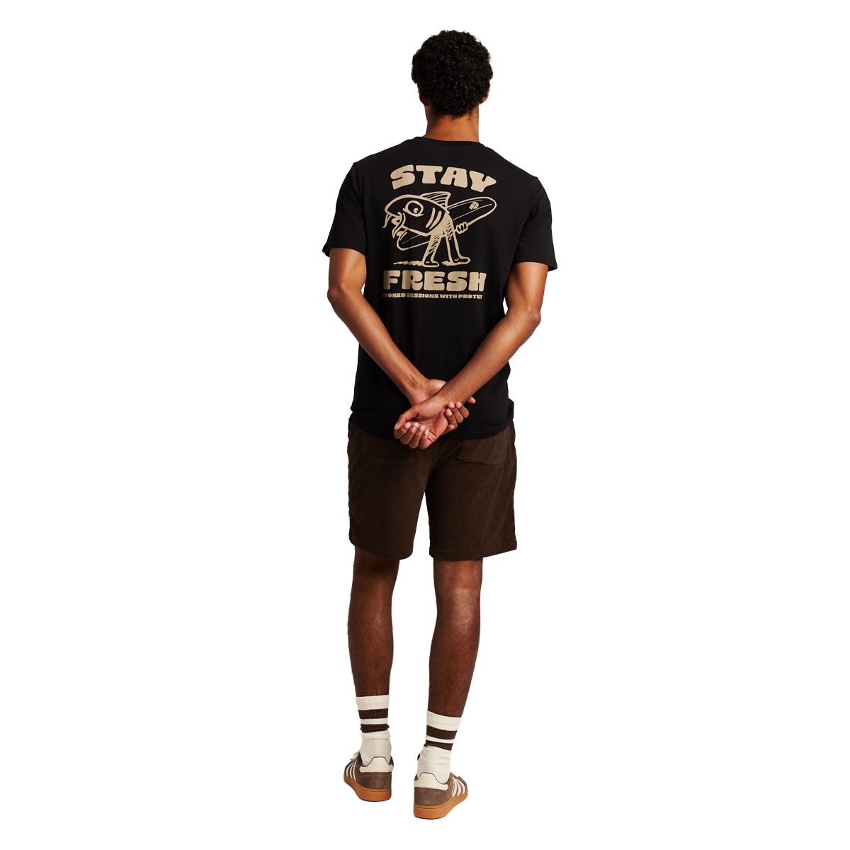 Imagen 3 de Camiseta de hombre M Jarco Protest - Negro Negro