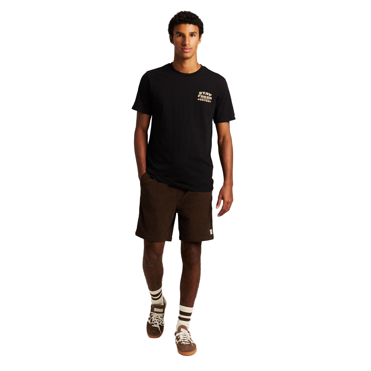 Imagen 4 de Camiseta de hombre M Jarco Protest - Negro Negro