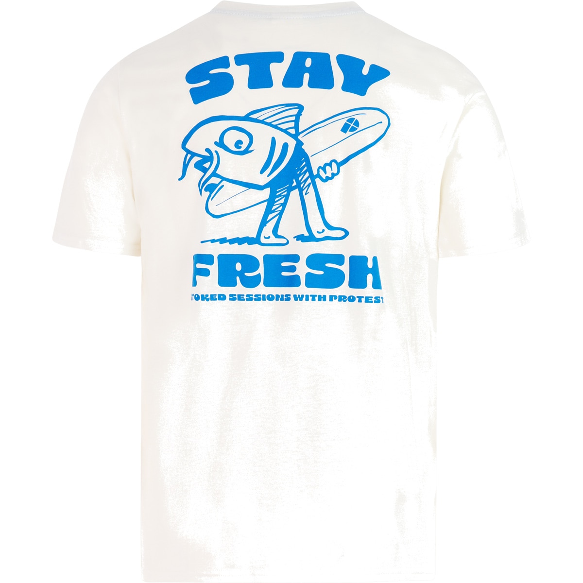 Imagen 2 de Camiseta de hombre M Jarco Protest - Blanco Blanco