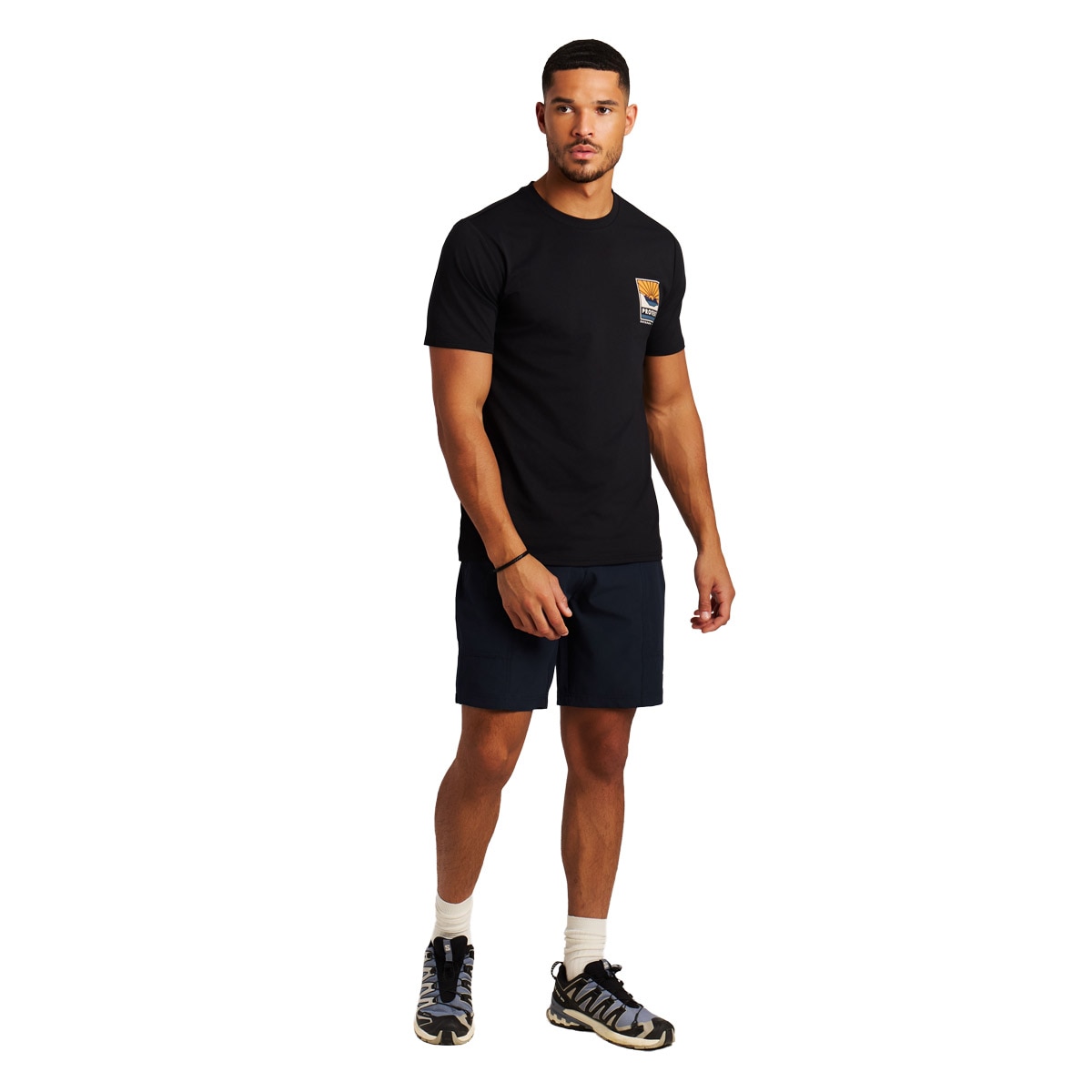 Camiseta de hombre Tarrant Protest - Negro Negro-4