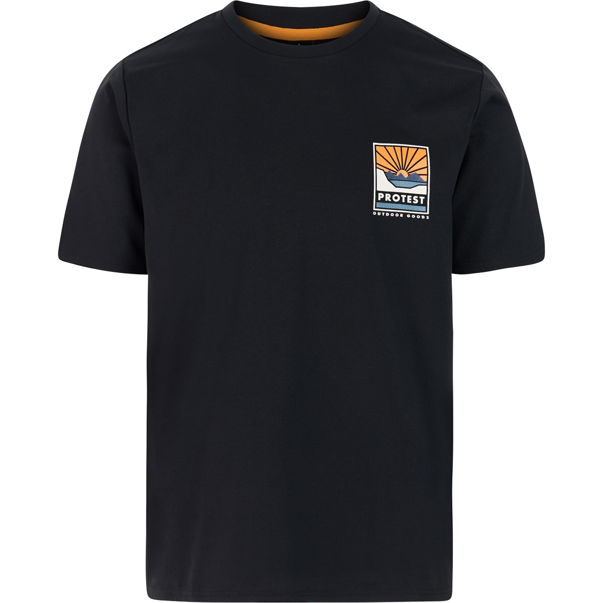 Camiseta de hombre Tarrant Protest - Negro Negro-6