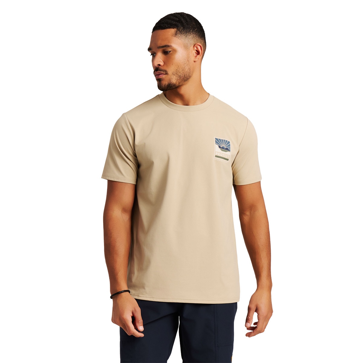 Imagen 0 de Camiseta de hombre Tarrant Protest Marrón