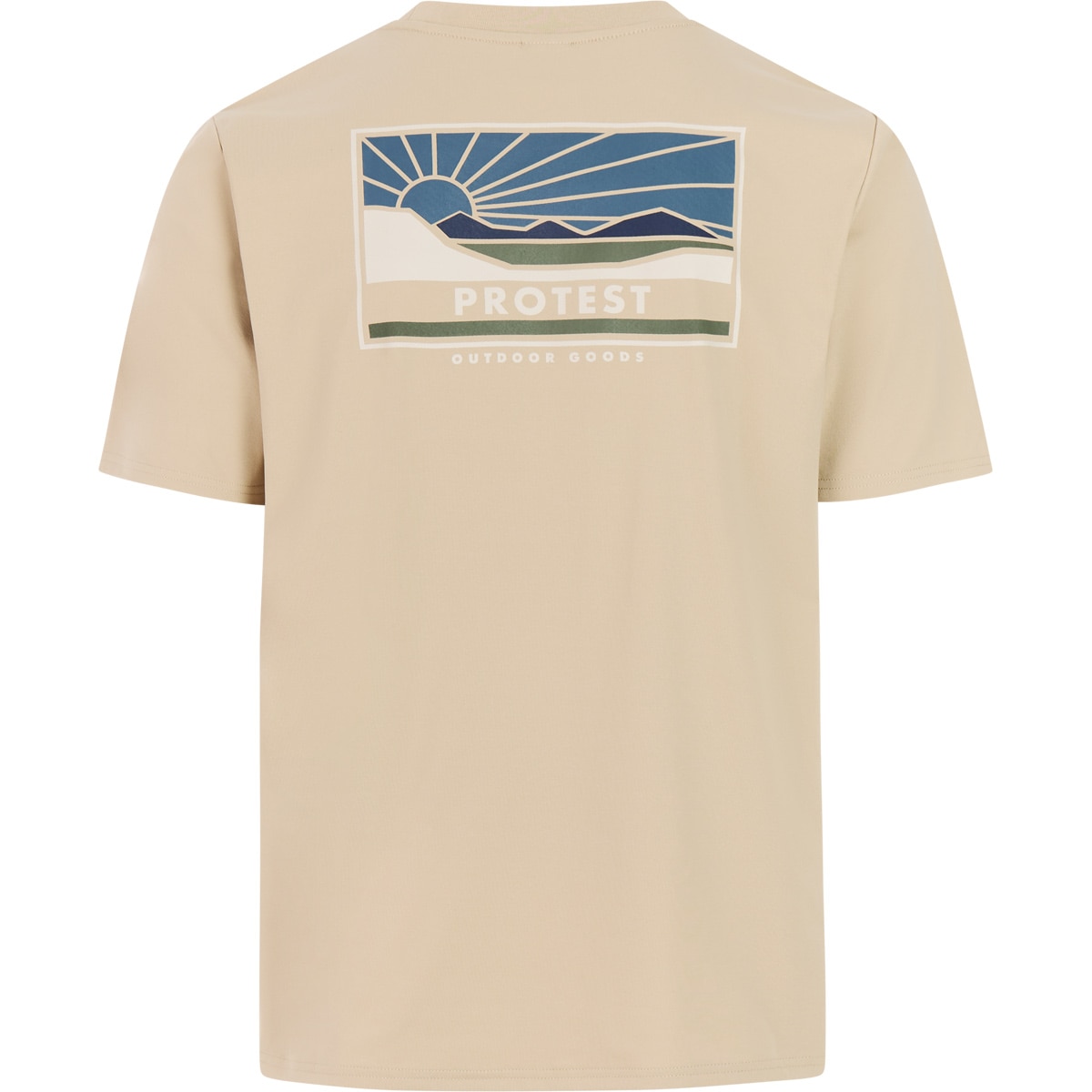 Camiseta de hombre Tarrant Protest - Marrón Marrón-7