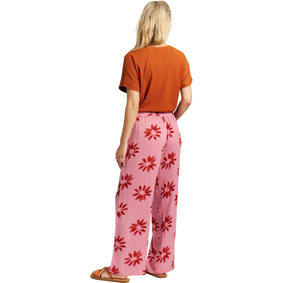 Pantalones de mujer Crest Protest - Rosa Rosa-5