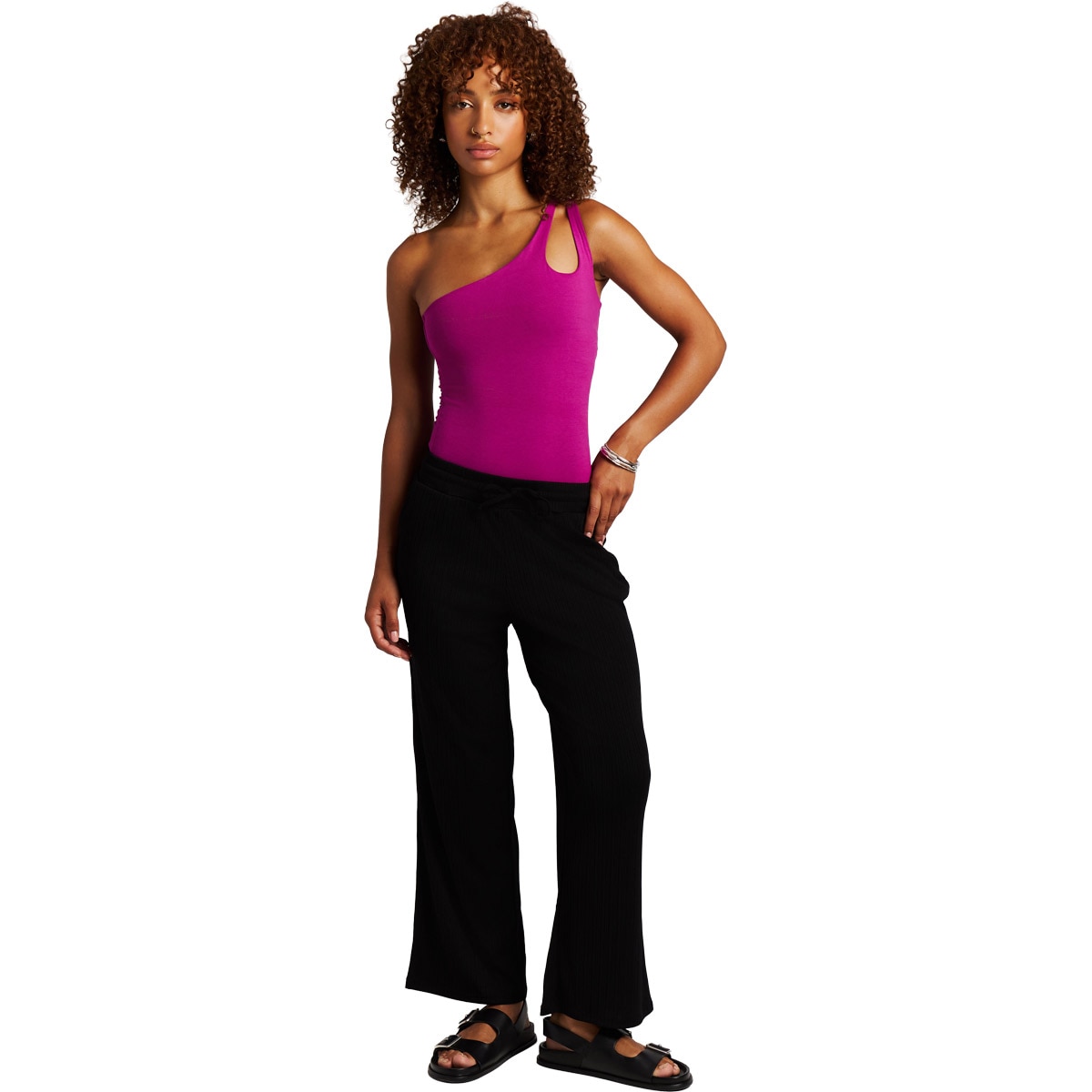 Pantalones de mujer Common Protest - Negro Negro-4