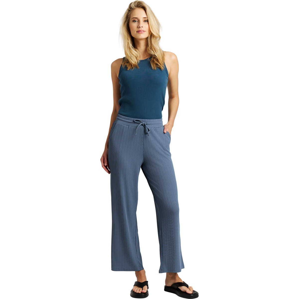 Pantalones de mujer Common Protest - Azul Azul-4