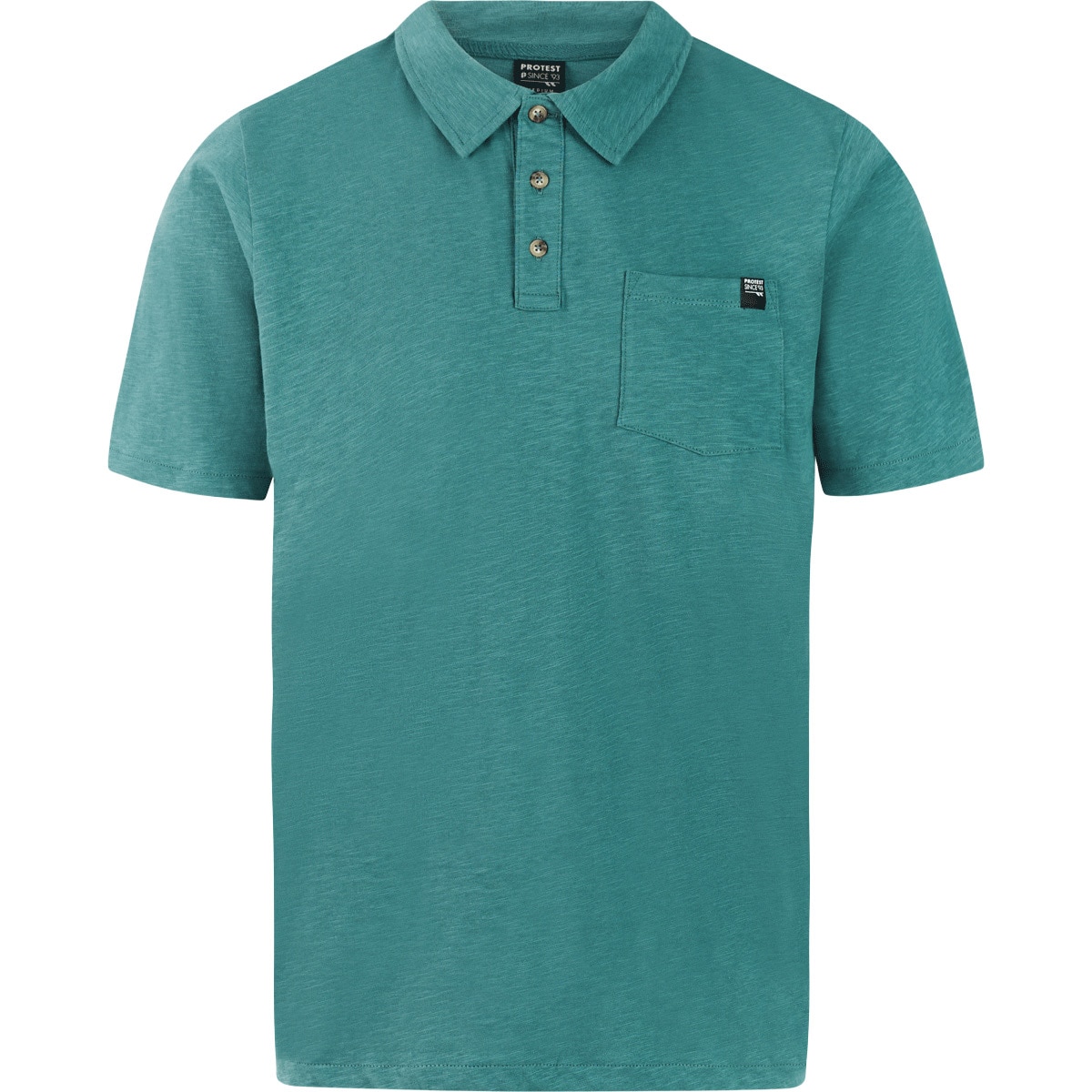 Protest Polo de hombre M Charles Verde oscuro