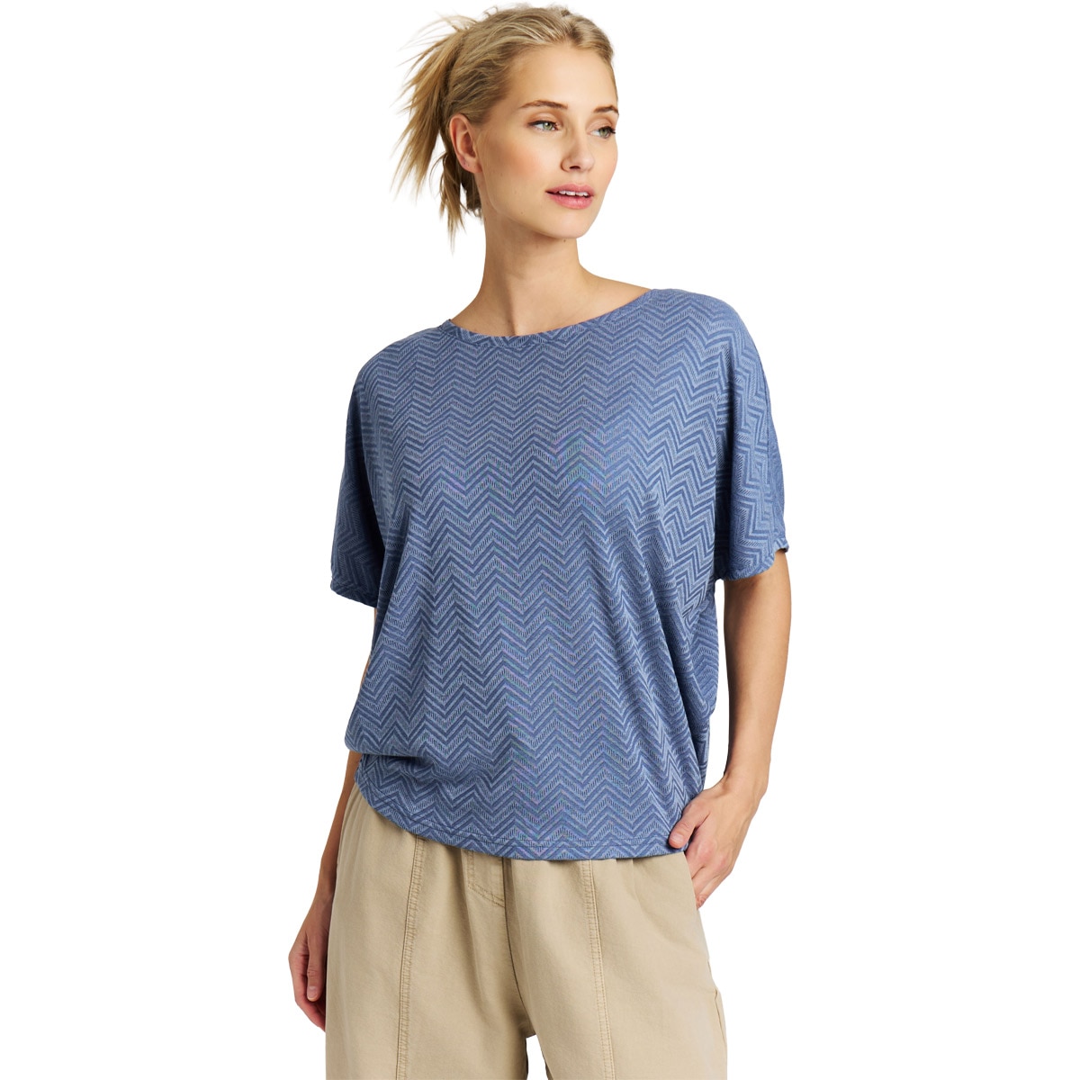 Protest Camiseta de mujer Jabas Azul