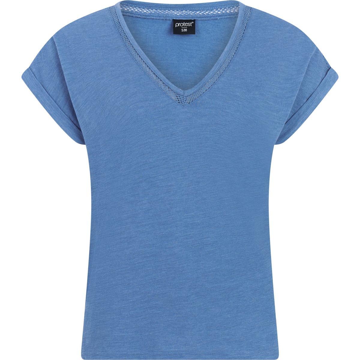 Protest Camiseta de mujer Mondaysi Azul