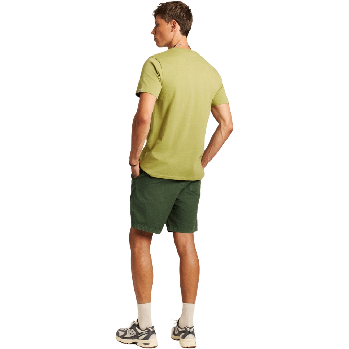 Short de hombre M Nivel Protest - Verde oscuro Verde oscuro-5