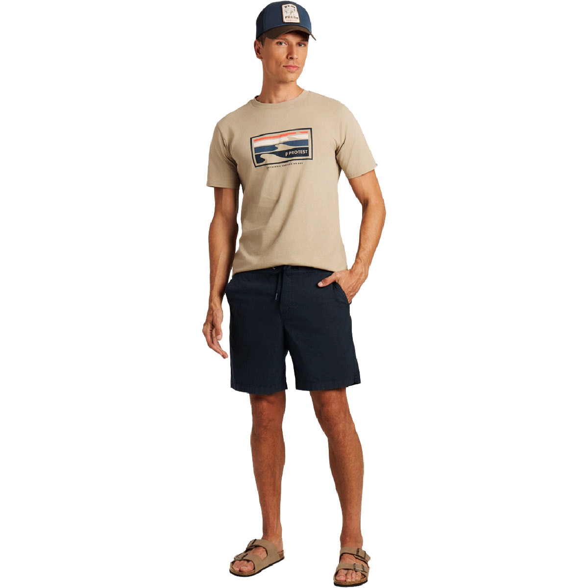 Short de hombre M Nivel Protest - Azul oscuro Azul oscuro-6