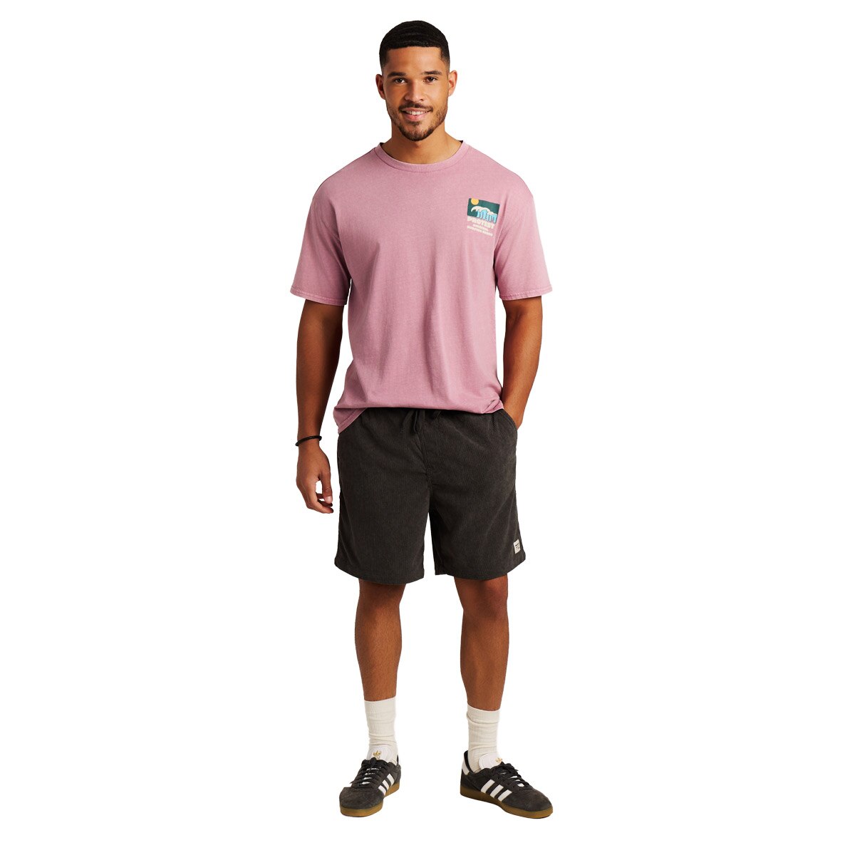 Imagen 4 de Pantalones cortos de hombre Uleyo Protest - Negro Negro