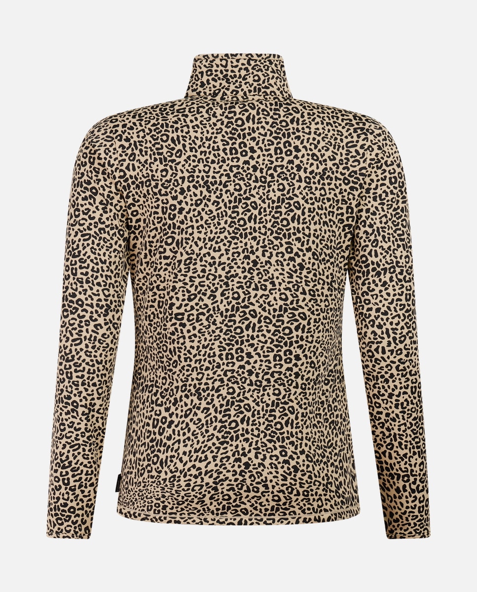 Forro polar de mujer Kalea 1/4 zip active Protest - Natural Natural-2