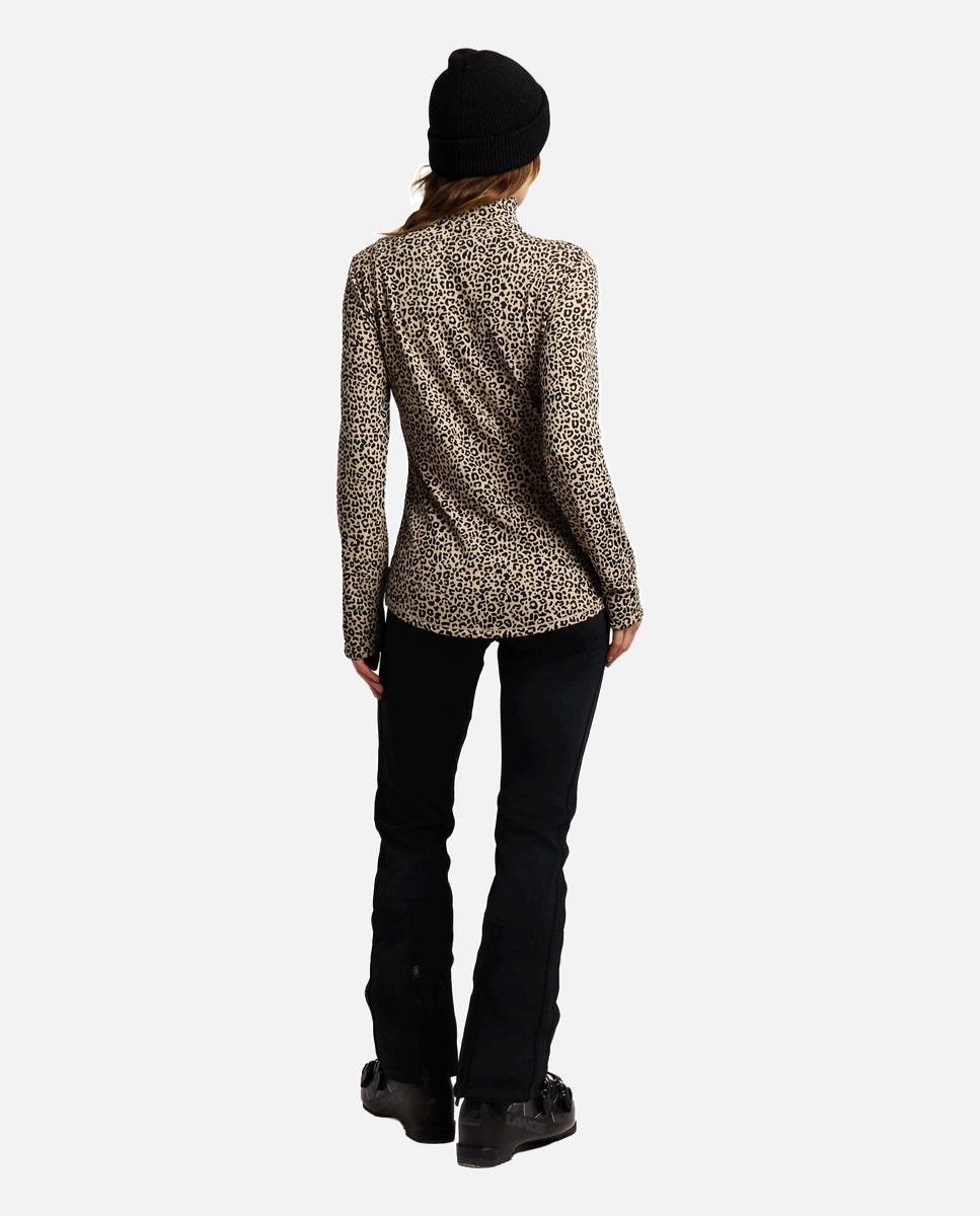 Forro polar de mujer Kalea 1/4 zip active Protest - Natural Natural-6
