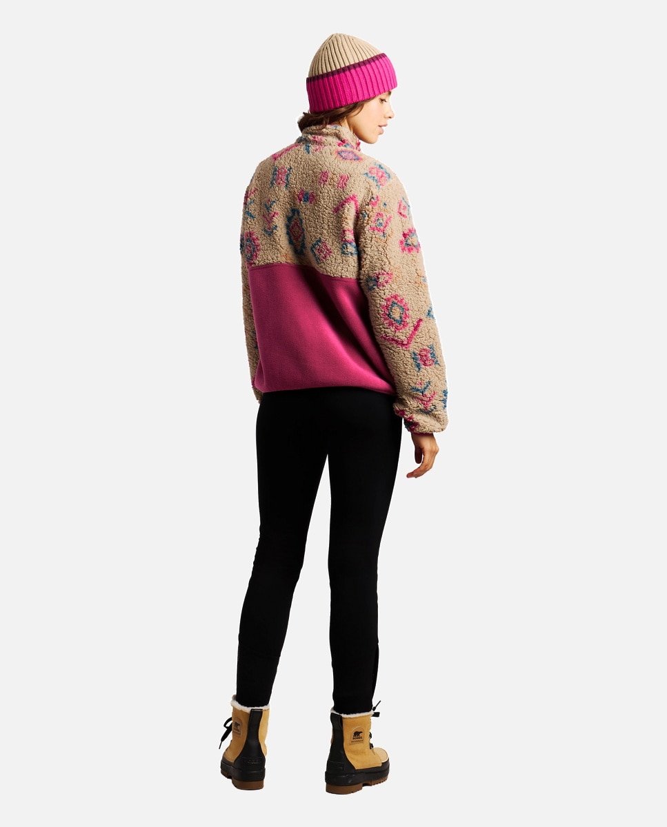 Sudadera de mujer Dotty 1/4 zip Protest - Multicolor Multicolor-4
